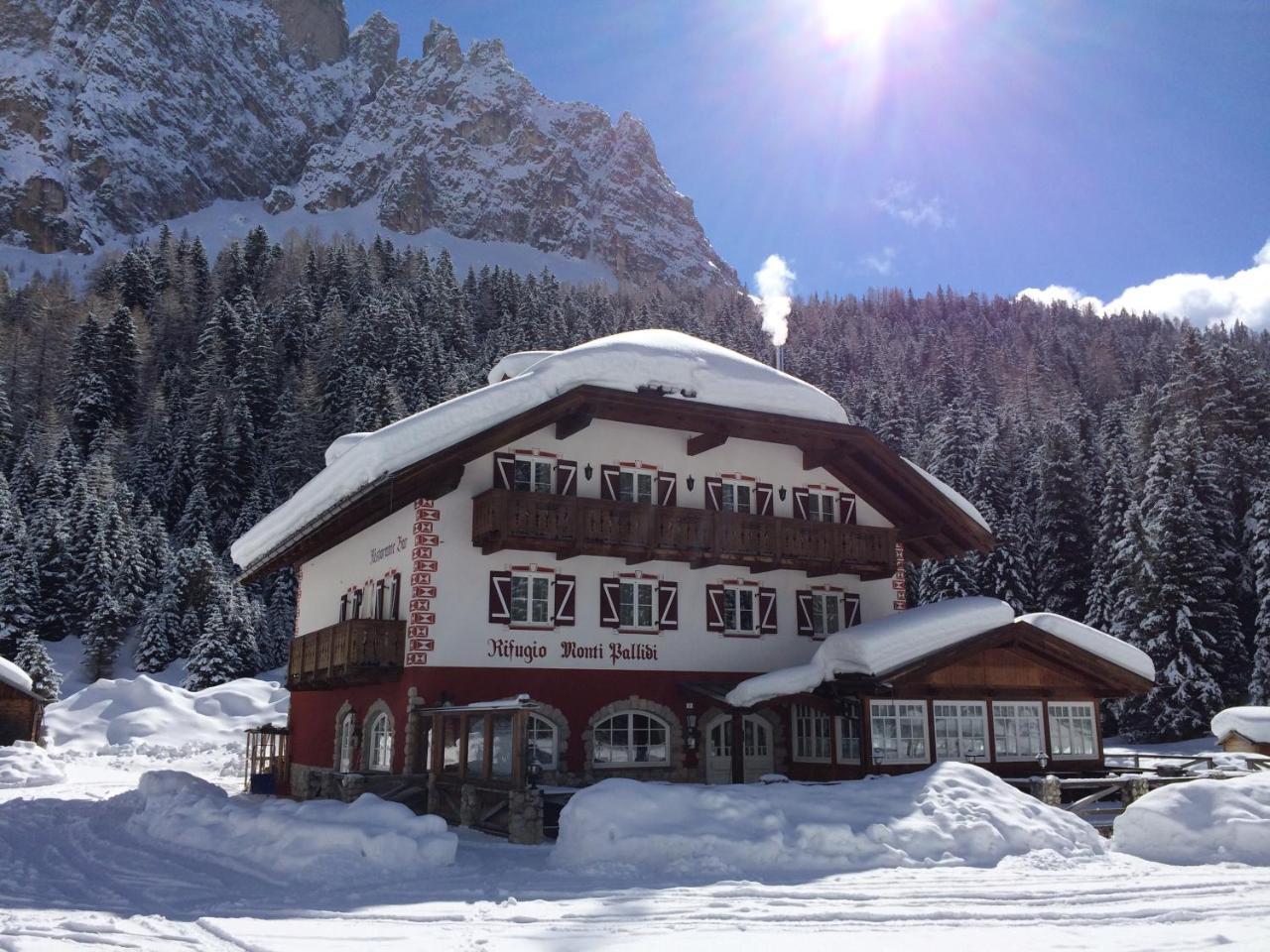Rifugio Monti Pallidi Canazei Esterno foto
